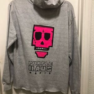 Female punk rock sweater